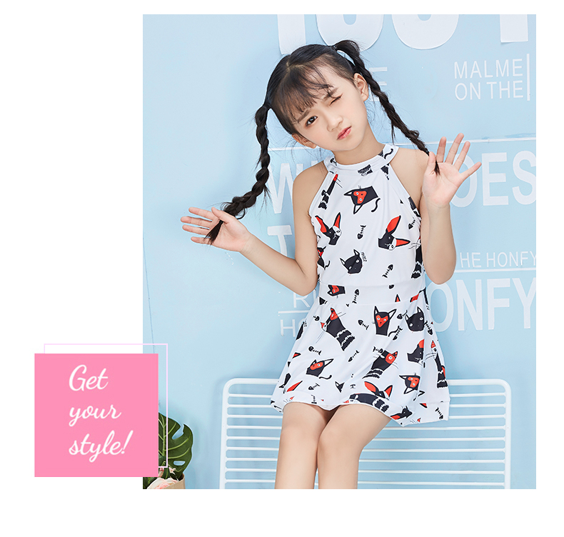 Đồ bơi trẻ em Cô gái phiên bản Hàn Quốc Chia váy Boxer Công chúa dễ thương Baby Big Boy Trẻ em Đồ bơi - Bộ đồ bơi của Kid đồ bơi con nít