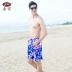 Jinhong bên bờ biển kỳ nghỉ quần nam mùa hè thoải mái năm điểm phẳng góc quần bơi thân áo tắm XL quần short quần đi biển cho gia đình	 Quần bãi biển