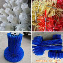Manufacturer customized nylon filament plastic filament barrel washing machine brush barrel brush center brush various types of lid brush barrel machine brush