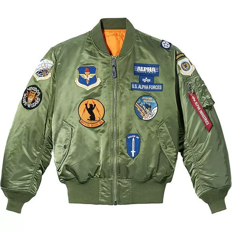 Мужская куртка Alpha Industries MA-1 с теплой подкладкой, 858169, подлинная прямая поставка из США