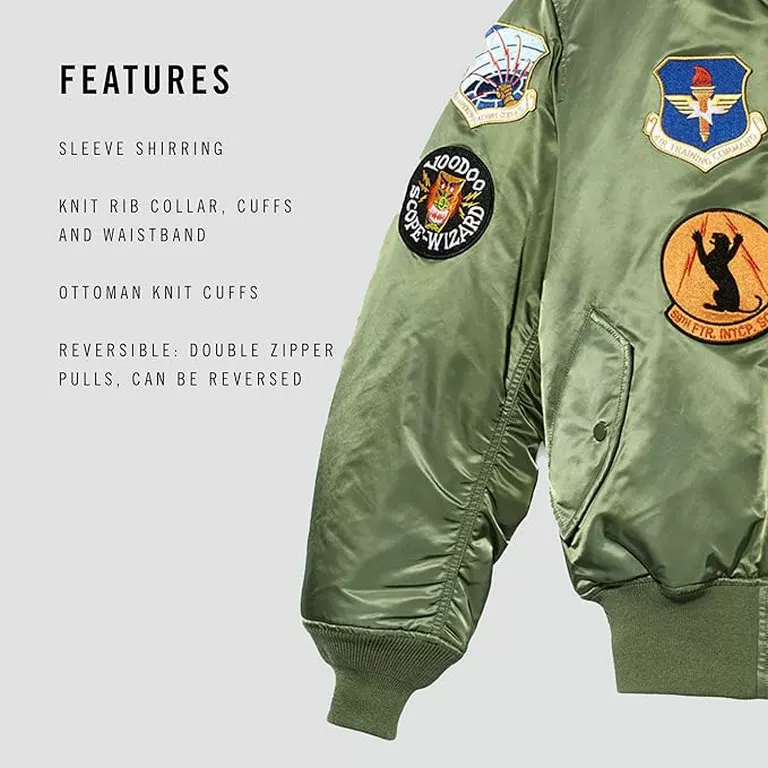 Мужская куртка Alpha Industries MA-1 с теплой подкладкой, 858169, подлинная прямая поставка из США