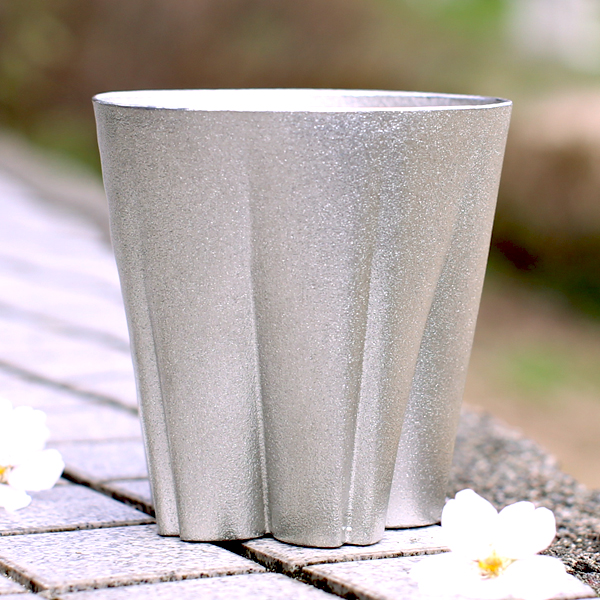 EMS Direct mail: Japanese system SAKURASAKU glass Bentin 100% cherry blossom type upscale tin instrumental mug-Taobao