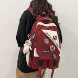 Ранец, вместительная и большая сумка через плечо, рюкзак, для средней школы, в корейском стиле, подходит для подростков, подходит для студента, 3-6 года