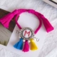 SHOUROUK tùy chỉnh pha lê đính cườm mặt cười dây kẹo màu loạt phải có vòng tay handmade