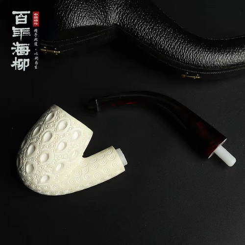 Маленький резной мундштук чтобы бросить курить ручной работы, HP244