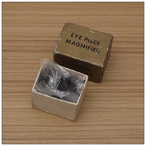 Nikon F camera and lens box The old-fashioned Nikon niggle magnifying glass angle viewfinder magnifies the viewfinder