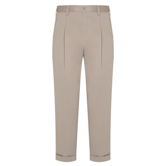 
BONI/Boni Spring and Summer New Product Light Business Cotton Casual Pants Blended Trousers Men's Beige Pants KL236081B