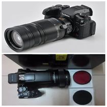 Infrared ultraviolette double-lentille Caméra de recherche scientifique Détection de la recherche scientifique Art Photographie