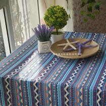 Southeast Asian cotton linen table cloth Thai geometric table cloth Tibetan ethnic style square tablecloth Mediterranean round tablecloth custom