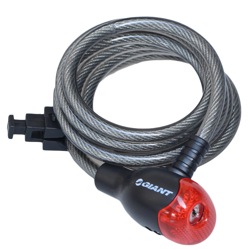giant giant lock with taillight bicycle lock anti-theft lock mountaineering car lock road car lock accessories