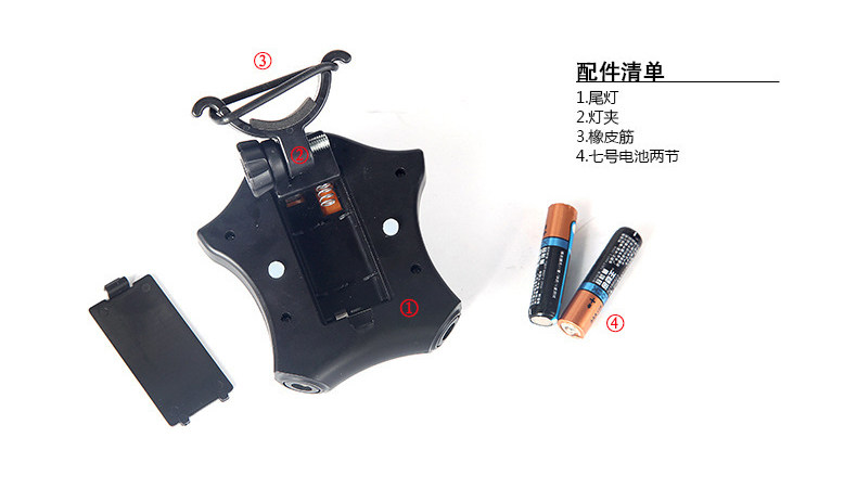 Eclairage pour vélo DEROACE - Taillights - Ref 2398195 Image 34