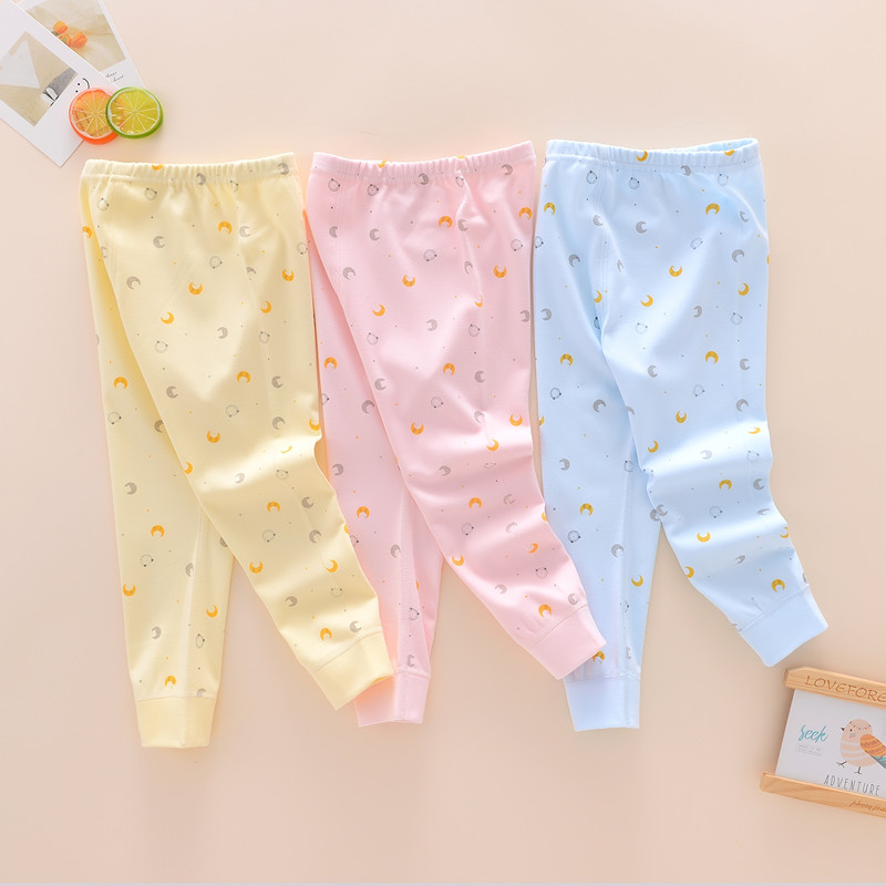 Baby Meiqi Children Autumn Boy Lightwear Liner Short Boy Girl Boy Bowl Bowl Warm Pants