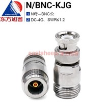 Oriental xu radio frequency converter N BNC-KJG stainless steel N mother-to-BNC revolution joint DC-4G