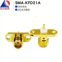 Đầu nối RF Đông Phương Xupu SMA-KFD21A Mặt bích 2 lỗ SMA cố định SMA-KFD-2-2