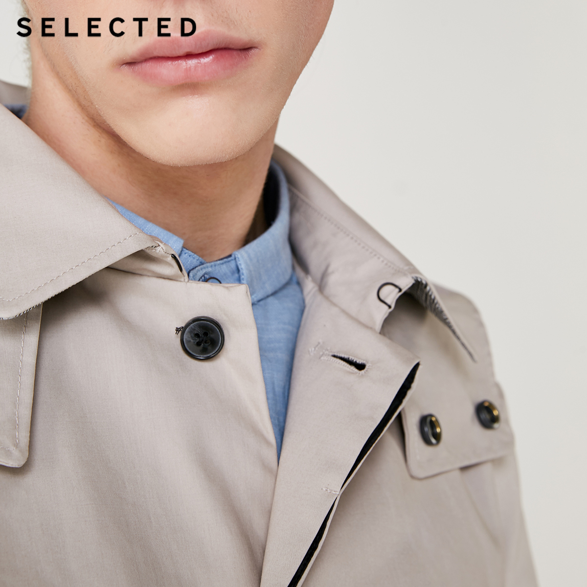 Blouson homme SELECTED    en Coton - Ref 3118632 Image 4