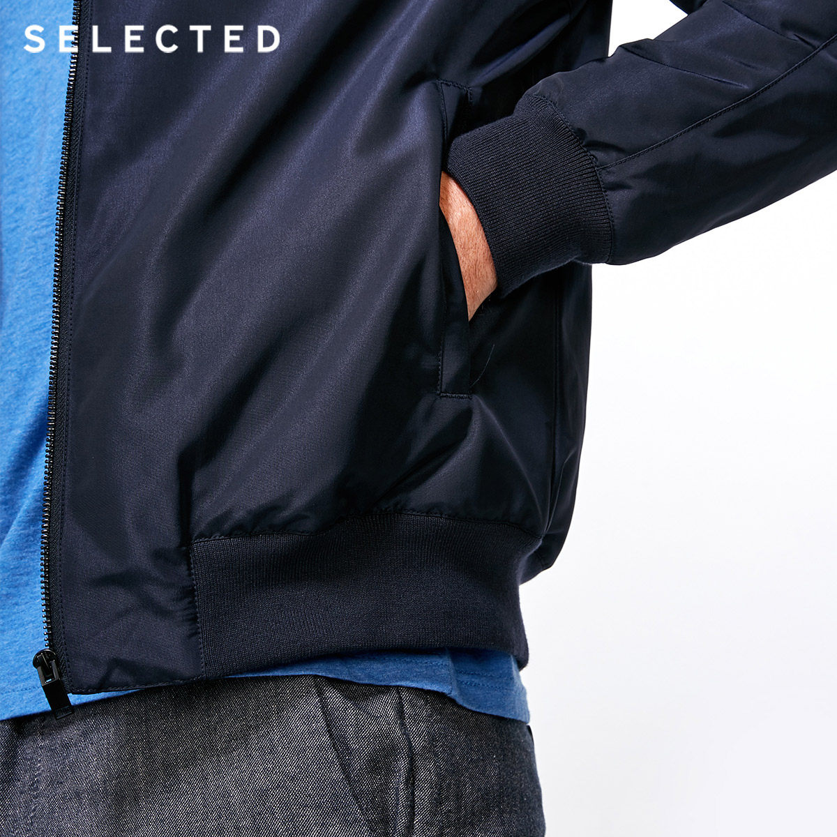 Blouson homme SELECTIONNE  SLADE - Ref 3121373 Image 4