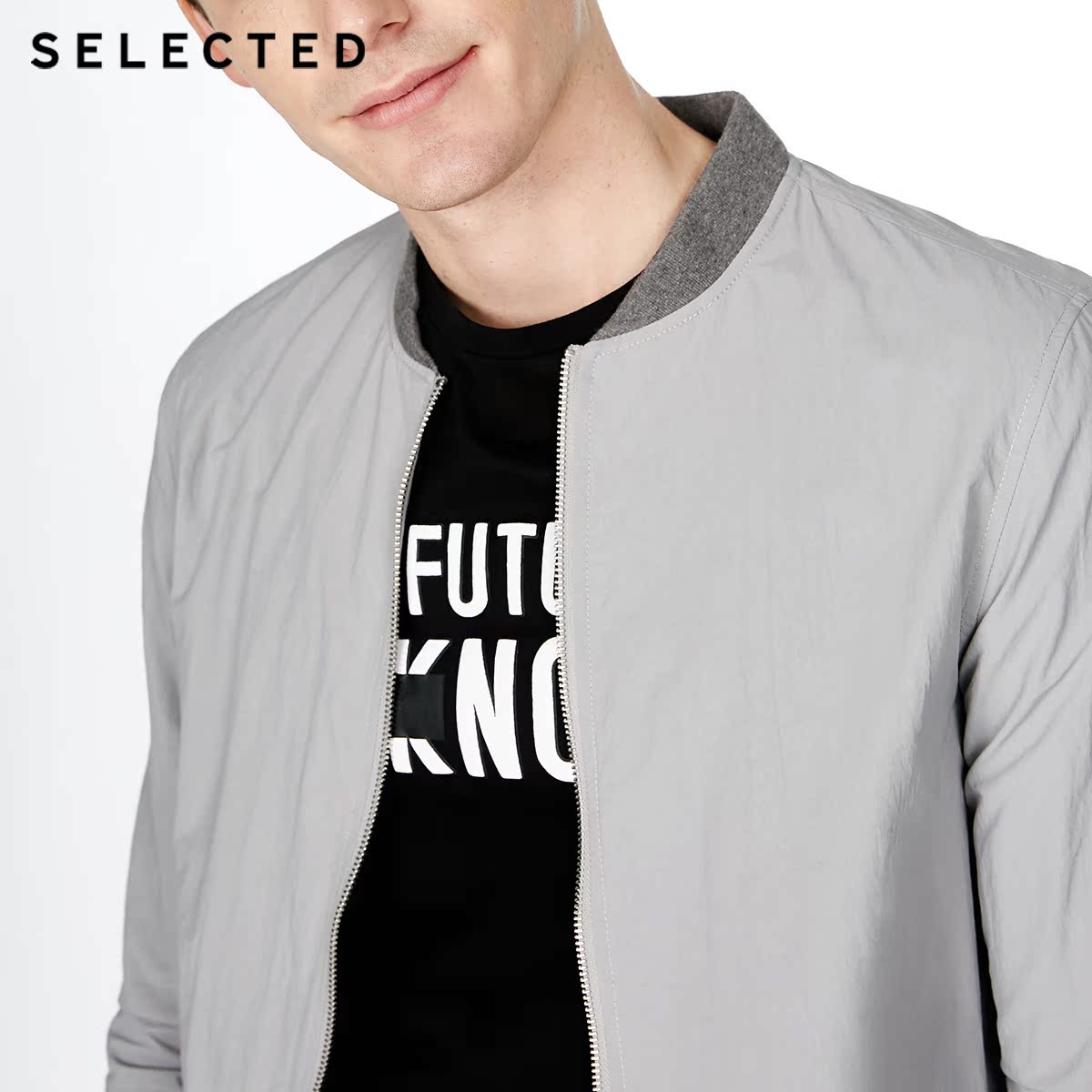 Blouson homme SELECTED    en Nylon - Ref 3117693 Image 4
