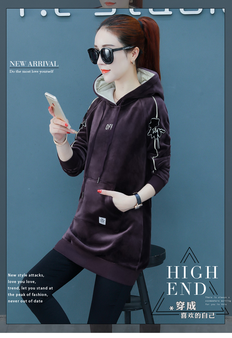 Sweatshirt femme M58  en Polyester - Ref 3217463 Image 7