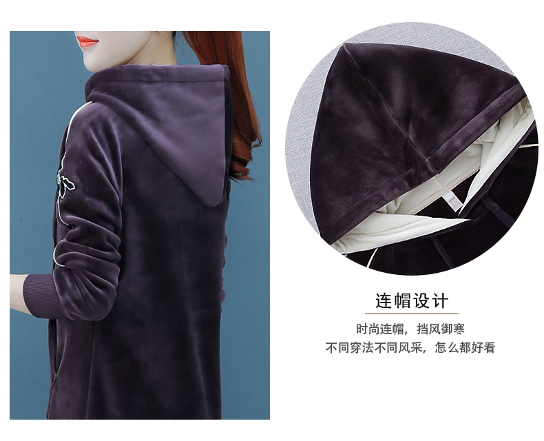 Sweatshirt femme M58  en Polyester - Ref 3217463 Image 12