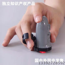 Wireless Bluetooth finger mouse left hand available charge 3 0 Bluetooth ring mouse 3D360 degree adjustable manufacturer direct