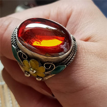 Ancient play made of old silver ring antique silver decorated ring antique old objects Mens silver Finger Foot Silver Ring Gift