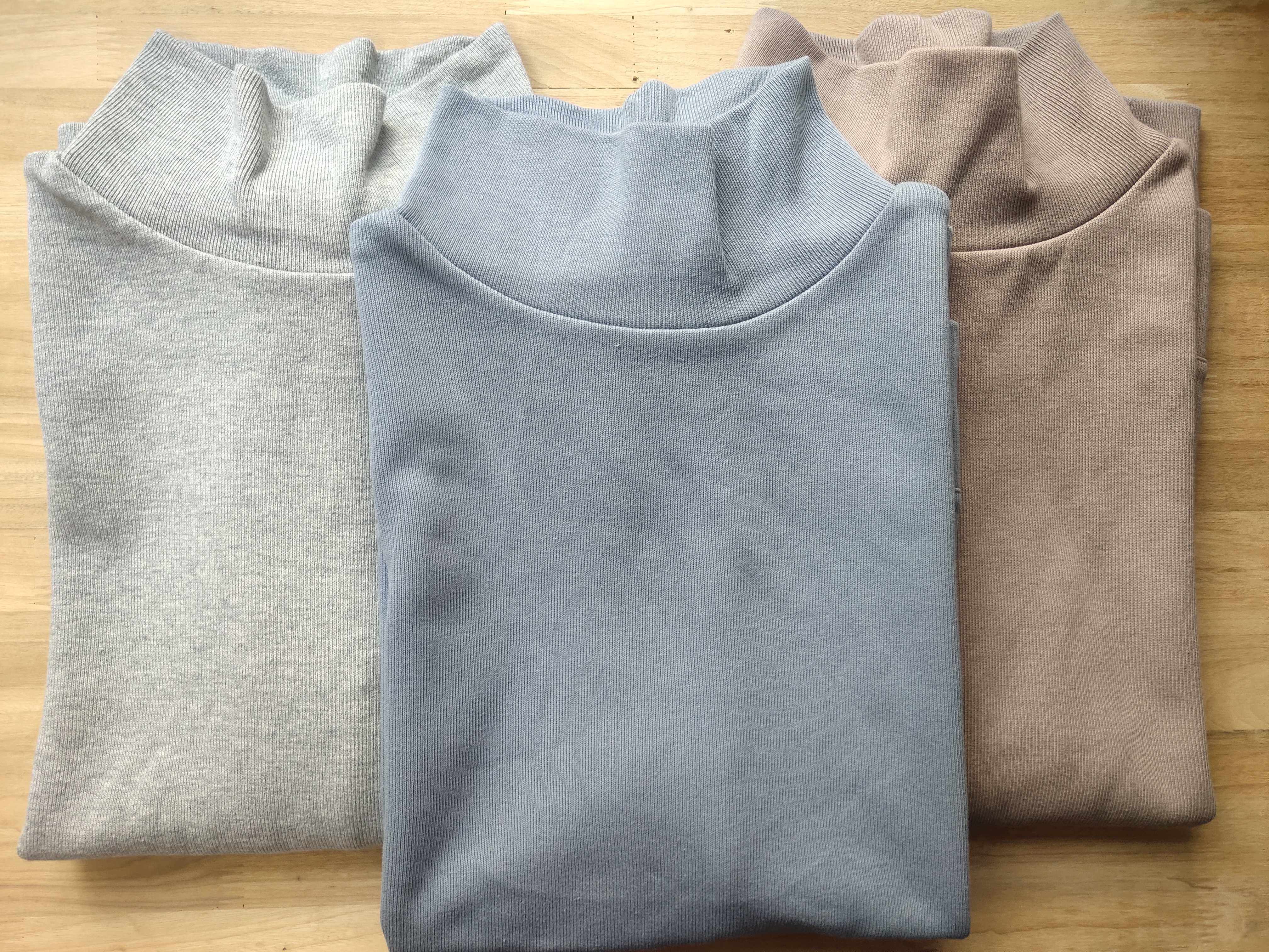 Foreign trade exports to Japan women's cotton vest loose fat version of the waistband high collar thick cotton T high cotton texture is good