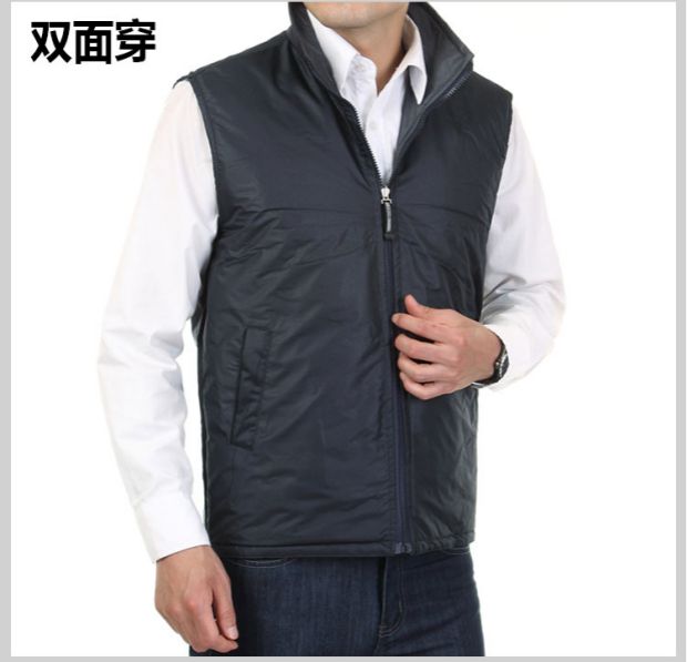 Mùa thu hai bên mặc cotton mỏng trung niên nam vest vest vai túi móc áo vest cá chụp ảnh du lịch áo ba lỗ tanktop nam
