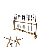 Бамбуковое оружие, игрушка с аксессуарами для школьников, металлический конструктор, «сделай сам»