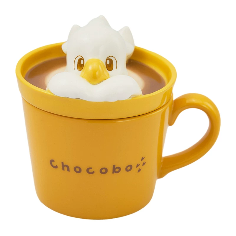 [GSC Spot] Финал Fantasy Latte Art cup - фигура Чокобо модели Final Fantasy