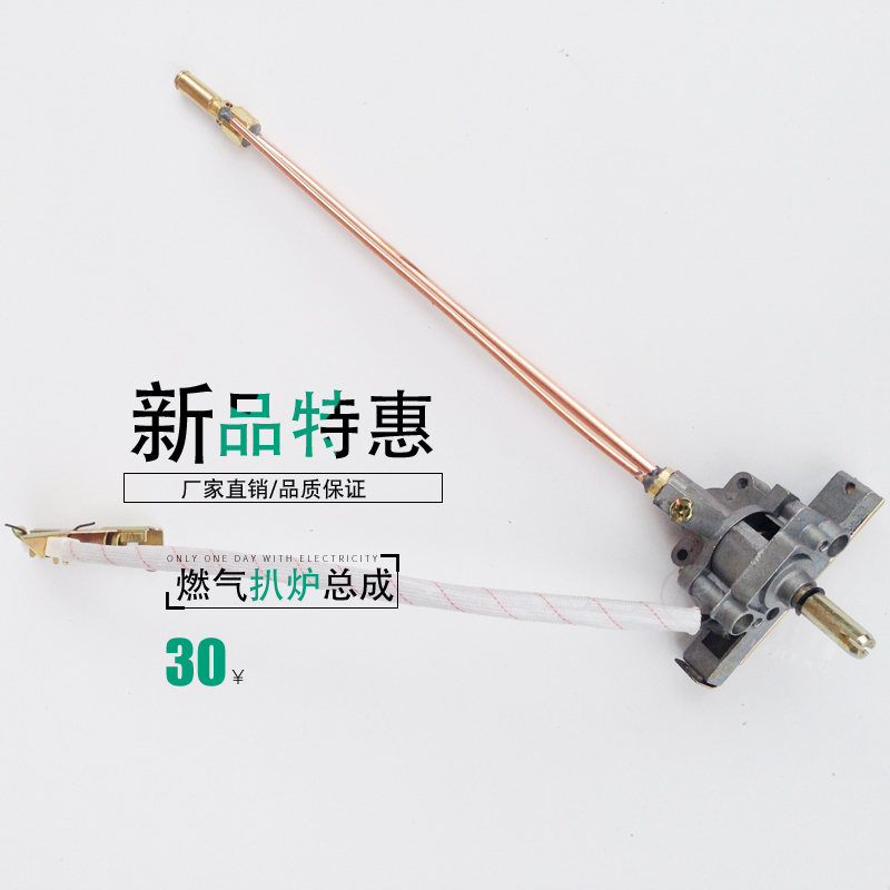 Scallion Grabbing Cake Machine Gas Flat Pickpocketing Stove Open Light Iron Plate Burning Squid Machine Commercial Cooker Accessories Electronic Ignition Assembly