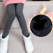 Quần legging 5 bé gái mùa thu đông 2018 mới 9 bé lớn bé gái 10 cộng nhung 12 dày 13 mặc ngoài 15 tuổi