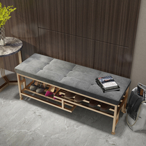 Light and luxurious shoes stool Home doorways Shoe Racks Nordic Wearing Footstool Introductory Strip Benches With Shoes Cabinet Bed Tailstool