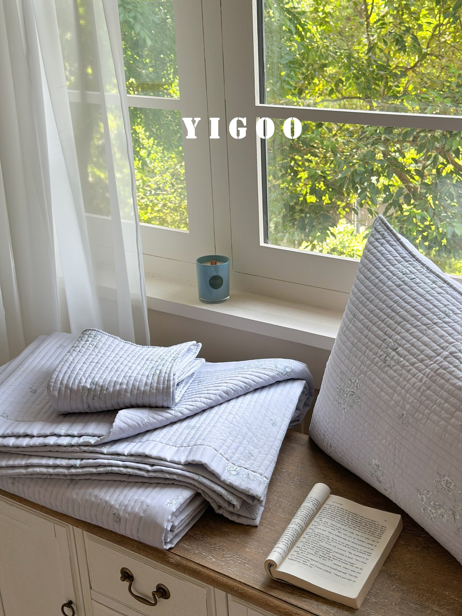 Корейское стеганое покрывало из модала с двусторонней печатью, комплект из 3 предметов с хлопковым наполнителем, охлаждающий эффект