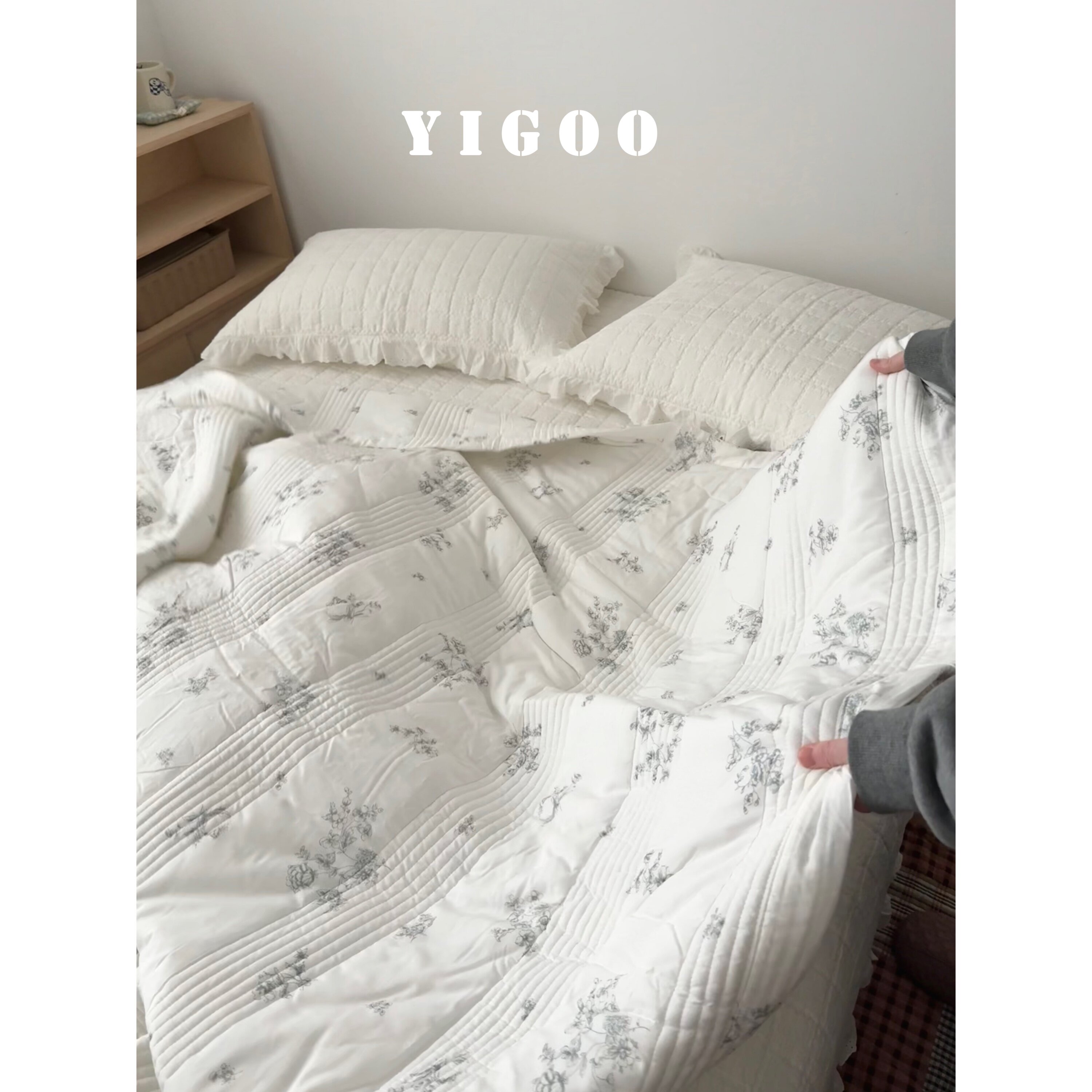 Корейское двустороннее одеяло из модала для кондиционера мягкое прохладное машинная стирка