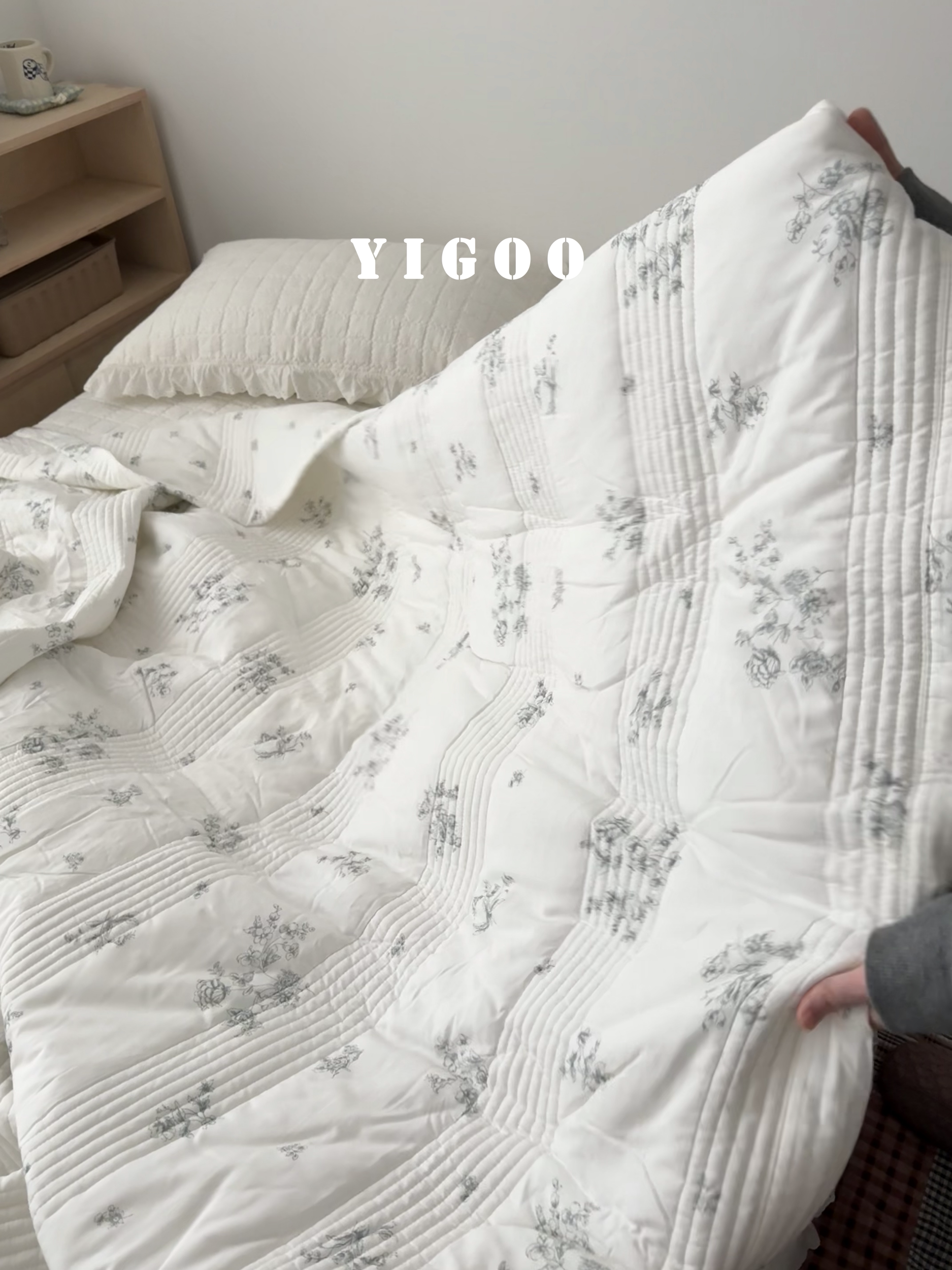 Корейское двустороннее одеяло из модала для кондиционера мягкое прохладное машинная стирка