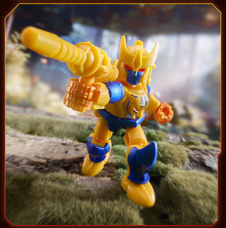 Original Transformer Blindbox-Spielzeug Defender Version Megatron Optimus Prime Starscream Bumblebee Bausteine Actionfigur – Detail 36