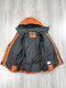 비수기 신작 아동용 아웃도어 면 코트, 야외 보온성을 강화한 두꺼운 방풍 및 방수 다운 면 코트