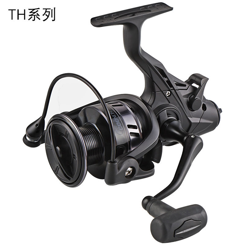 2025 Coolnuo Th Dual Drag Fishing Reel Full Metal Spool Front and Rear Brake Carp Reel European Carp Fishing Reel