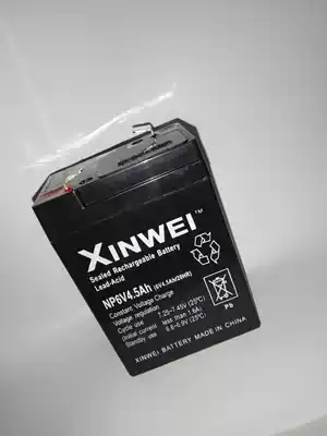 6V battery 6V4 5AH 20HR lead-acid battery emergency lighting Battery 6v stroller battery electronic scale full capacity