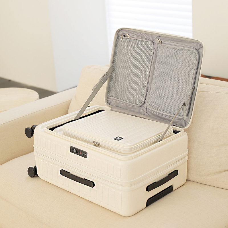 Imported Japanese Hinomoto Silent Wheel Side-Opening Suitcase for Women, Expandable with Cup Holder, Travel Suitcase, Carry-On Suitcase for Men Imported Japanese Hinomoto Silent Wheel Side-Opening Suitcase for Women, Expandable with Cup Holder, Travel Suitcase, Carry-On Suitcase for Men