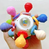 Детская хваталка из мягкой резины, погремушка, игрушка, детский прорезыватель для тренировок, 0-1 лет