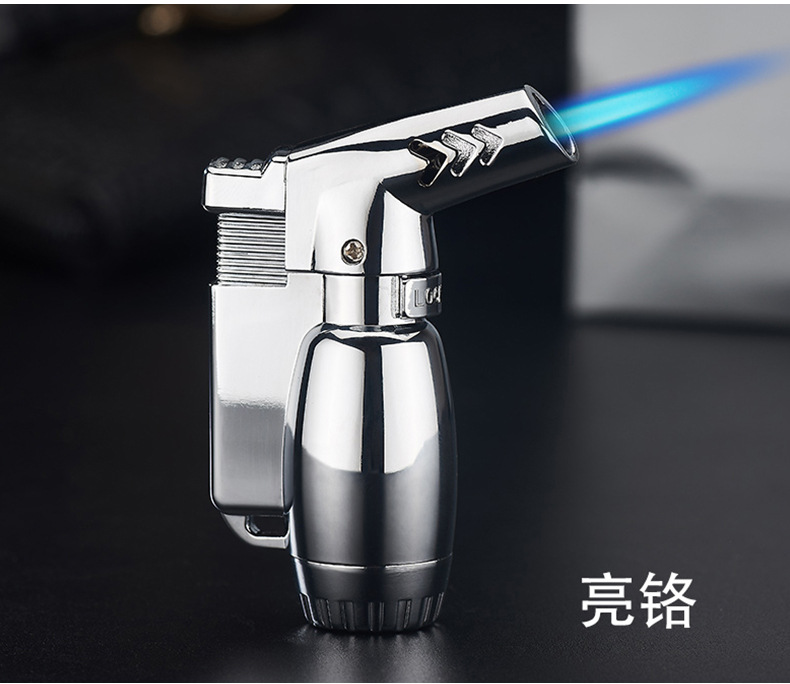 Kim loại mới bơm thẳng vào gió và bật lửa có thể khóa súng phun lửa hàn nhỏ mỏ hàn xì gà công cụ moxib Fir bật lửa điện plasma