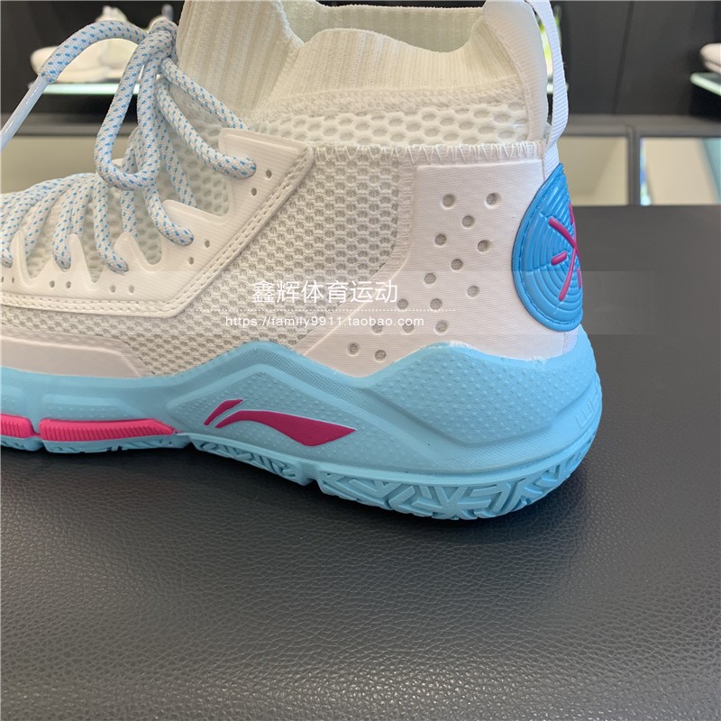 Mùa thu 2019 Li Ning CBA khởi động phân hạch 5 thế hệ mùa hè đệm thoáng khí chống mòn giày bóng rổ thật ABAP027 - Giày bóng rổ giày thể thao nam biti's