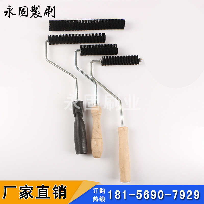 Glass Fiber Hand Burnt Tool Aluminum Drum Racelet Pig Mane Spring Roll Resin Bubble Roll Cut Off Rolling Manufacturer Direct