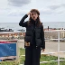 Mùa thu đông nữ thần nước ngoài phù hợp với phiên bản Hàn Quốc của vest vest dày hoang dã với váy lưới đỏ thời trang váy hai dây kiểu đồ bộ Bộ đồ