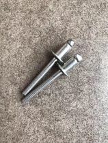 All stainless steel 304 open round head blind rivet rivets 6 4*10 complete specifications large quantity from excellent