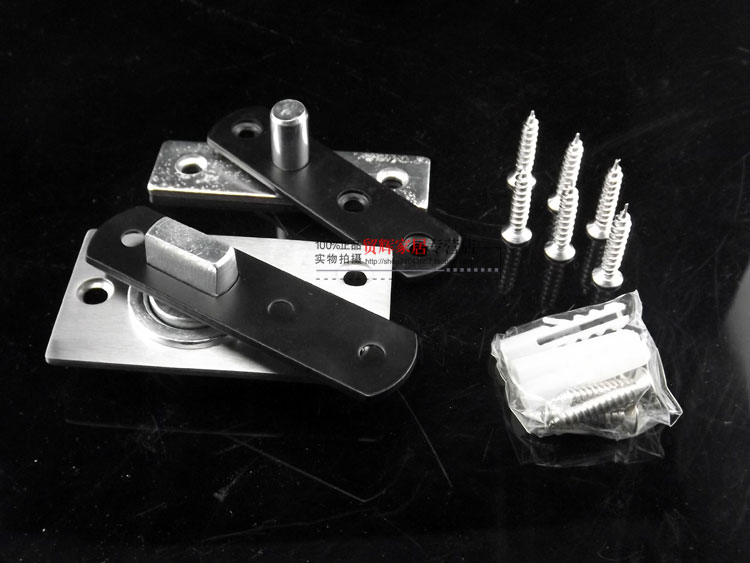 360 degree rotating ground spring suit Small ground axis small ground spring rotating door accessories non - automatic door shaft