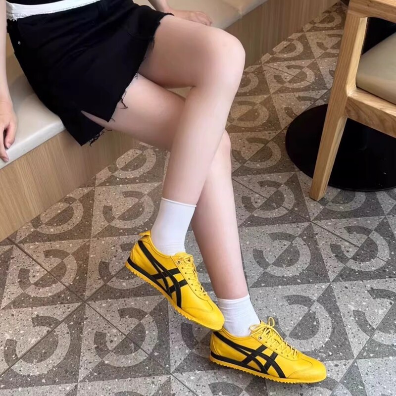 Japanese Dexun Shoes Tiger Bruce Lee Unisex Couple Classic Slip-On Flat Wear-Resistant Casual Shoes Olinecat