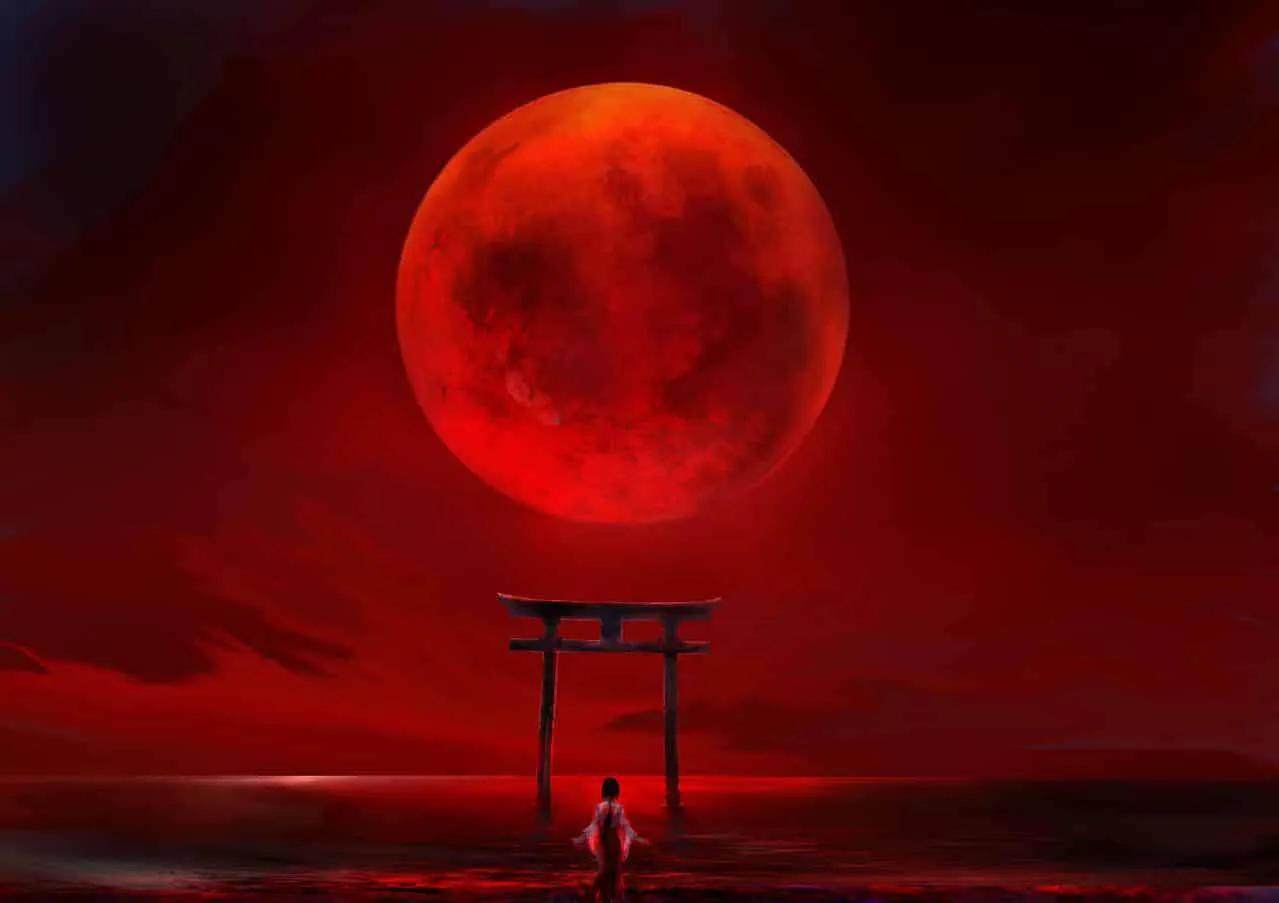 血月:宇宙光影交织的科学奇 - 闲唠八卦 - 淘江湖
