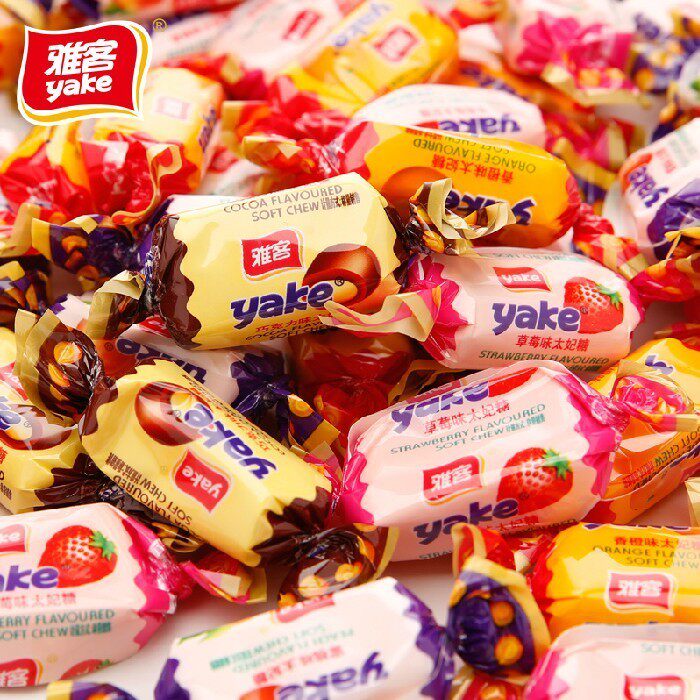 Wedding celebration sweets delicious fruit taste toffie mixed milk sugar New Year sugar 500g bulk wedding banquet